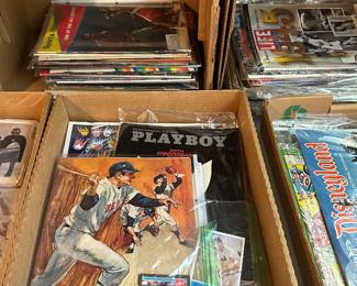 Playboy. Baseball cards
