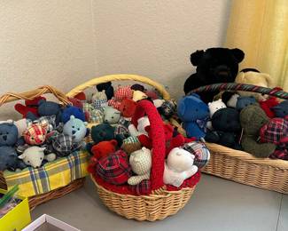 Beanie babies. Beanie bears