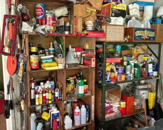 Variety Of Garage Items