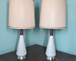 MCM Table Lamp Pair