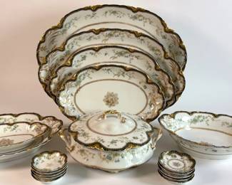003 Haviland  Co Limoges France Fine China Serving PCs, Antique