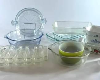 Pyrex, FireKing, Glasbake, CorningWare Bakeware  Others