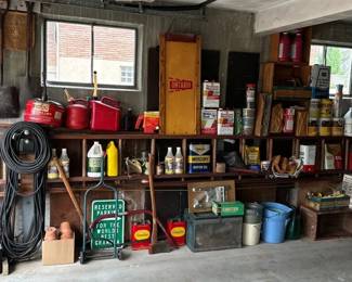 Large Assortment Of Garage Items