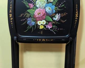 CalDak Folding Metal Tables, Vintage