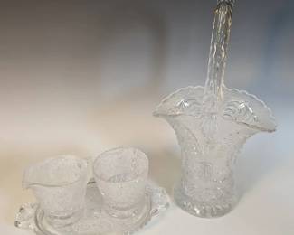 Duncan And Miller Clear Cut Glass