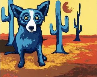 Sequoia, Where Are You Canvas Giclee, George Rodrigue