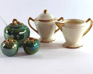 Lusterware Serveware Sets, Vintage