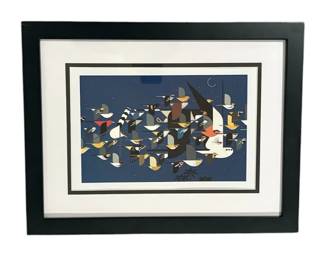 Mystery of the Missing Migrants Offset Lithograph by Charley Harper