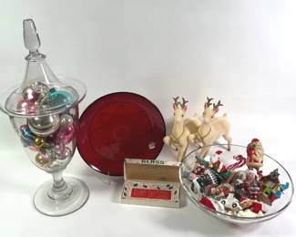 Vintage Christmas Ornaments And More