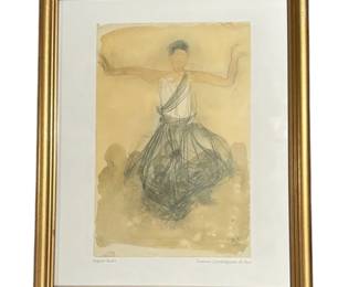 Danseuse Combodgienne de Face by Aguste Rodin