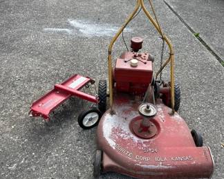 Durite Corp IOLA Kansas Vintage Lawn Mower
