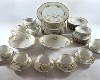 Meito Hand Painted Porcelain China Set