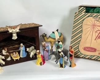 Vintage Hartland The Nativity Set