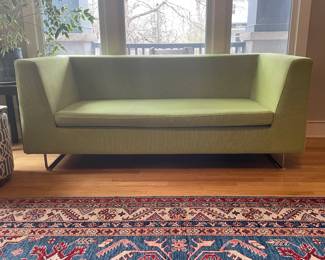 Blue Dot apple green sofa