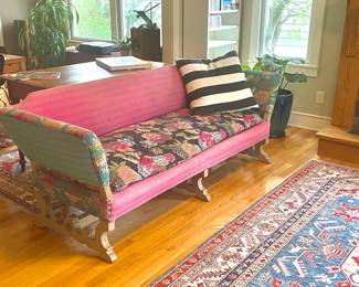 1920s French Provincial style upcycled settee