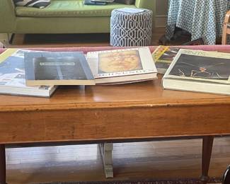 some of the coffee table, rare and art books