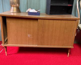 Mid century storage cabinet