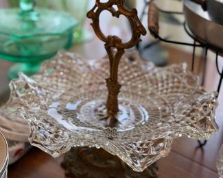 Turn of the century glass bowl