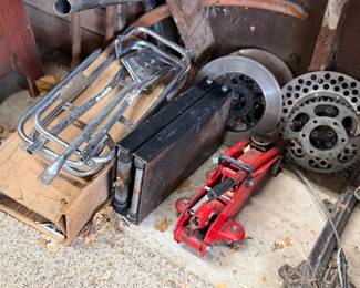 Motorcycle parts / ramp / compact jack