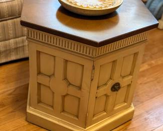 Mid century hexagon table