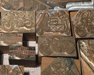 Antique Printing Blocks