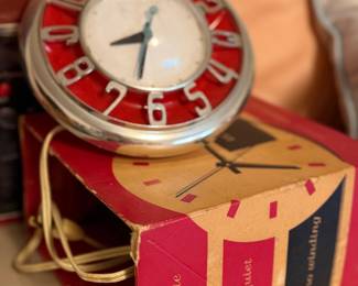 Mid century vintage clock