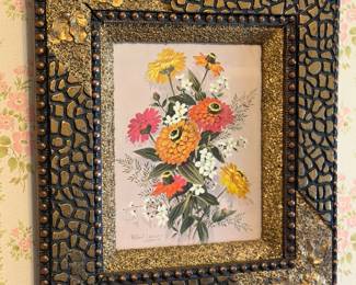 Vintage floral picture
