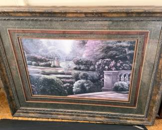 Framed artwork