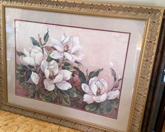 Floral artwork 