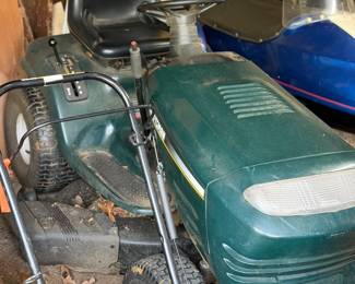 Craftsman riding mower (was just used to cut lawn)