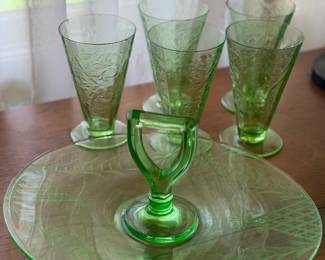 Vaseline glass