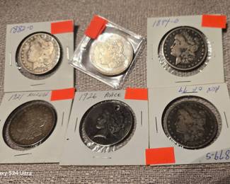 Silver dollars