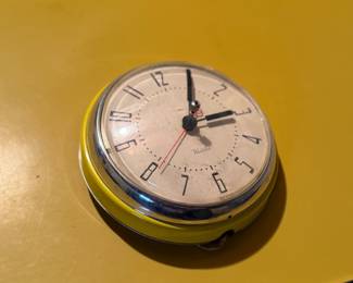 Mid century clock
