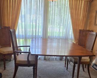 Mid century dining table