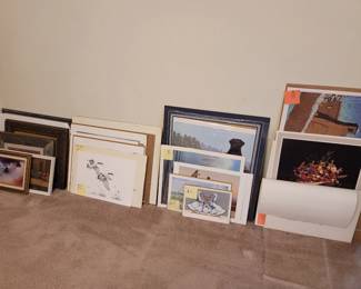 Various Artwork, Artwork by John Carter