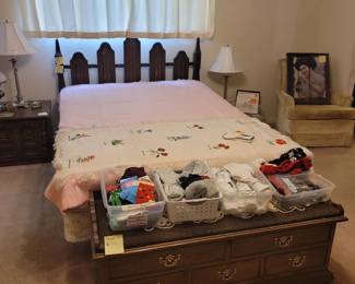 Full Bed, Hope Chest Bench