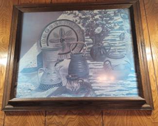 Artwork by Virgina Cummins Signed & Numbered 230/1000