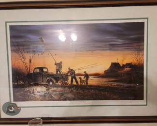 "The Conservationists" by Terry Redlin Signed