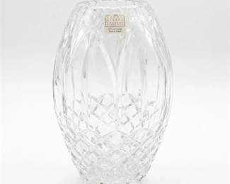 Lot 259  Fifth Avenue Crystal Cut Lead Crystal Vase
