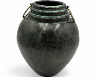 Lot 366  Bronze Decorative VaseUrn.