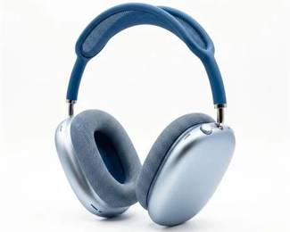 Lot 543  Apple AirPods Max Wireless Headphones In Sky Blue