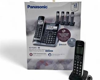 Lot 950  Panasonic KXTG885SK Link2Cell Bluetooth Cordless Phone System