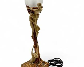 Lot 967  Art NouveauStyle Table Lamp