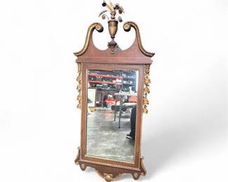 Lot 972  Chippendale Style Constitution Mirror