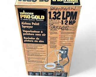 Lot 237  Wagner Pro Gold Contractor 833CW15 Airless Paint Sprayer, Boxed