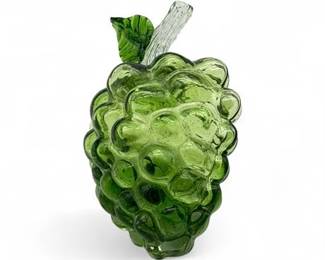 Lot 303  VintageStyle Murano Art Glass Decorative Grape Cluster