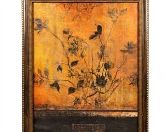 Lot 396  Giovanni Botanical Silhouette Print by Shadow Catchers