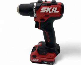 Lot 964  SKIL PWR CORE 12 Brushless 12V 12 Inch Cordless Drill Driver