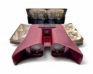 Lot 915  Vintage Keystone No. 50 Home Training Stereoscope From The 1950s