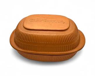 Lot 363  Clay Moisture CookerClay Roaster Or Dutch Oven